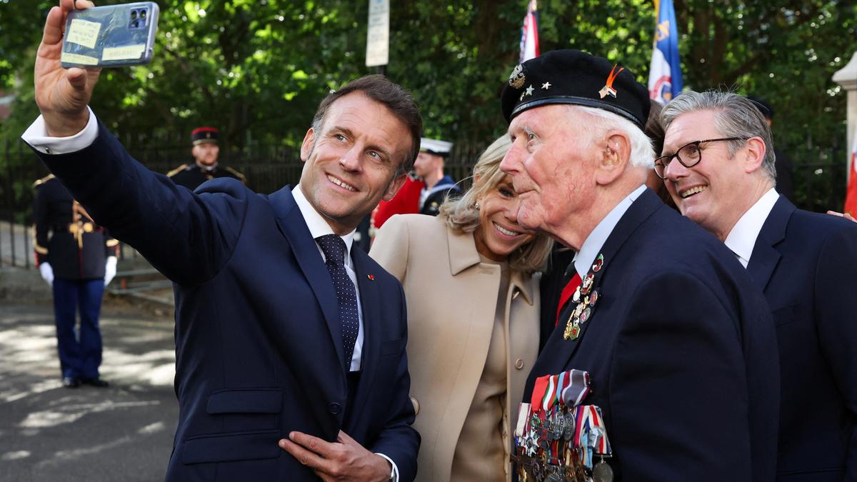 Macron calls for the U.K. and Europe to de-risk ties with America and China