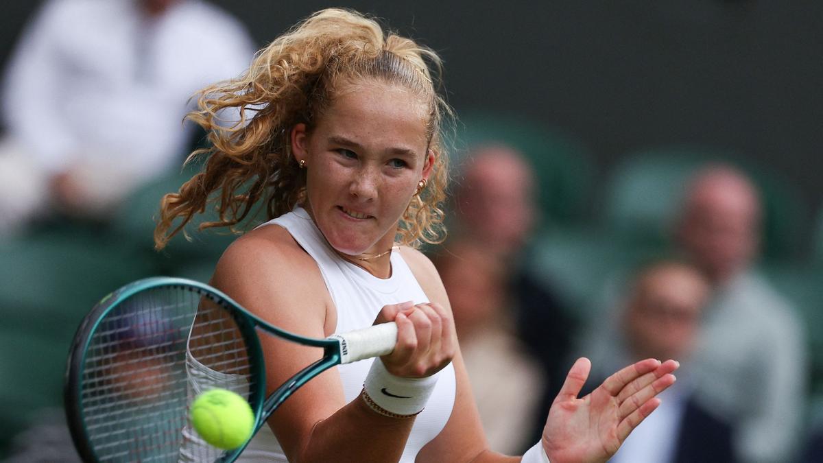 Wimbledon 2025: Teenager Andreeva sets up quarterfinal clash with Bencic