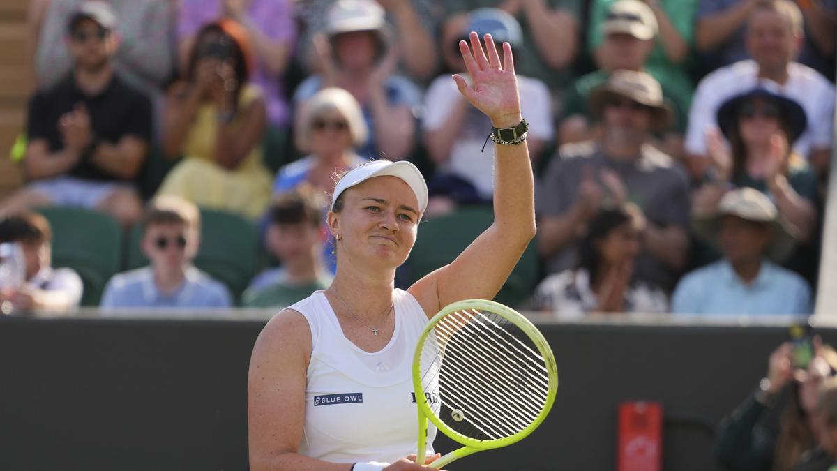 Wimbledon 2025: Defending champion Krejcikova edges Dolehide to reach third round