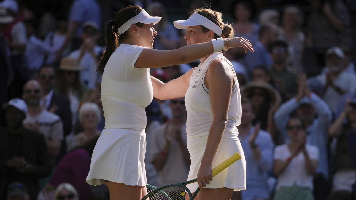 Wimbledon 2025: Anisimova weathers Pavlyuchenkova fightback to reach Wimbledon semis