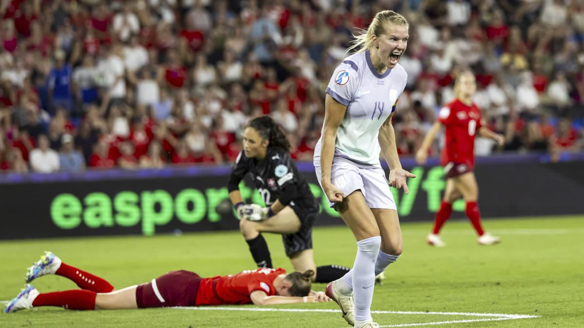 Women’s EURO 2025: Hegerberg leads Norway to opening 2-1 win over host nation Switzerland