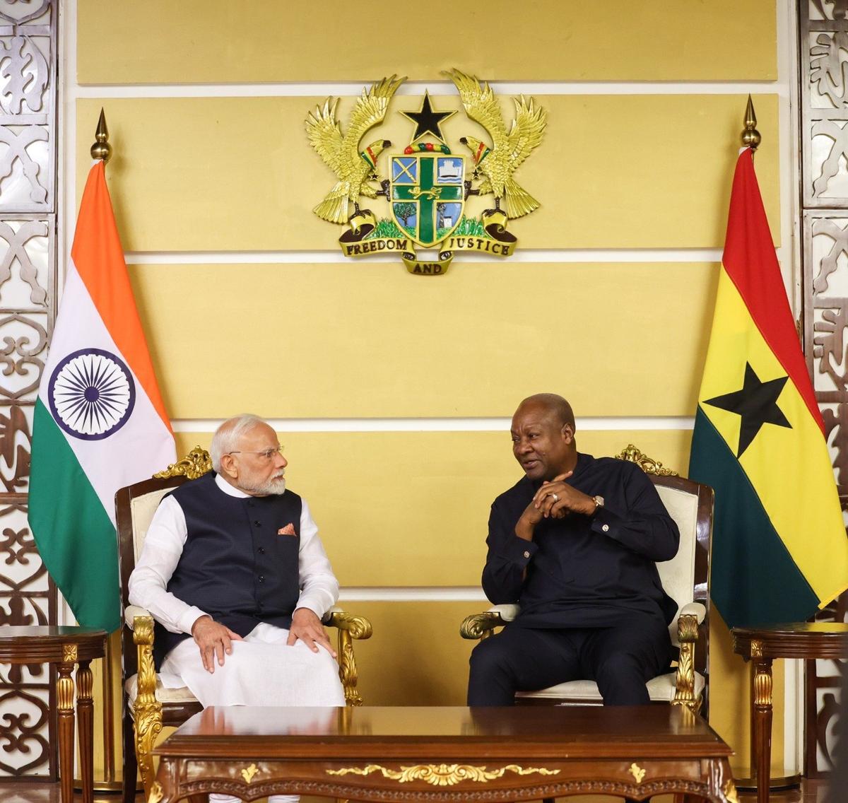 PM Modi says India not just a partner but co-traveller in Ghana’s development journey