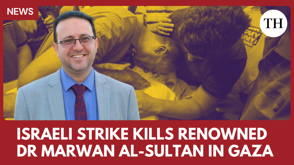 Israeli strike kills renowned Dr Marwan Al-Sultan in Gaza