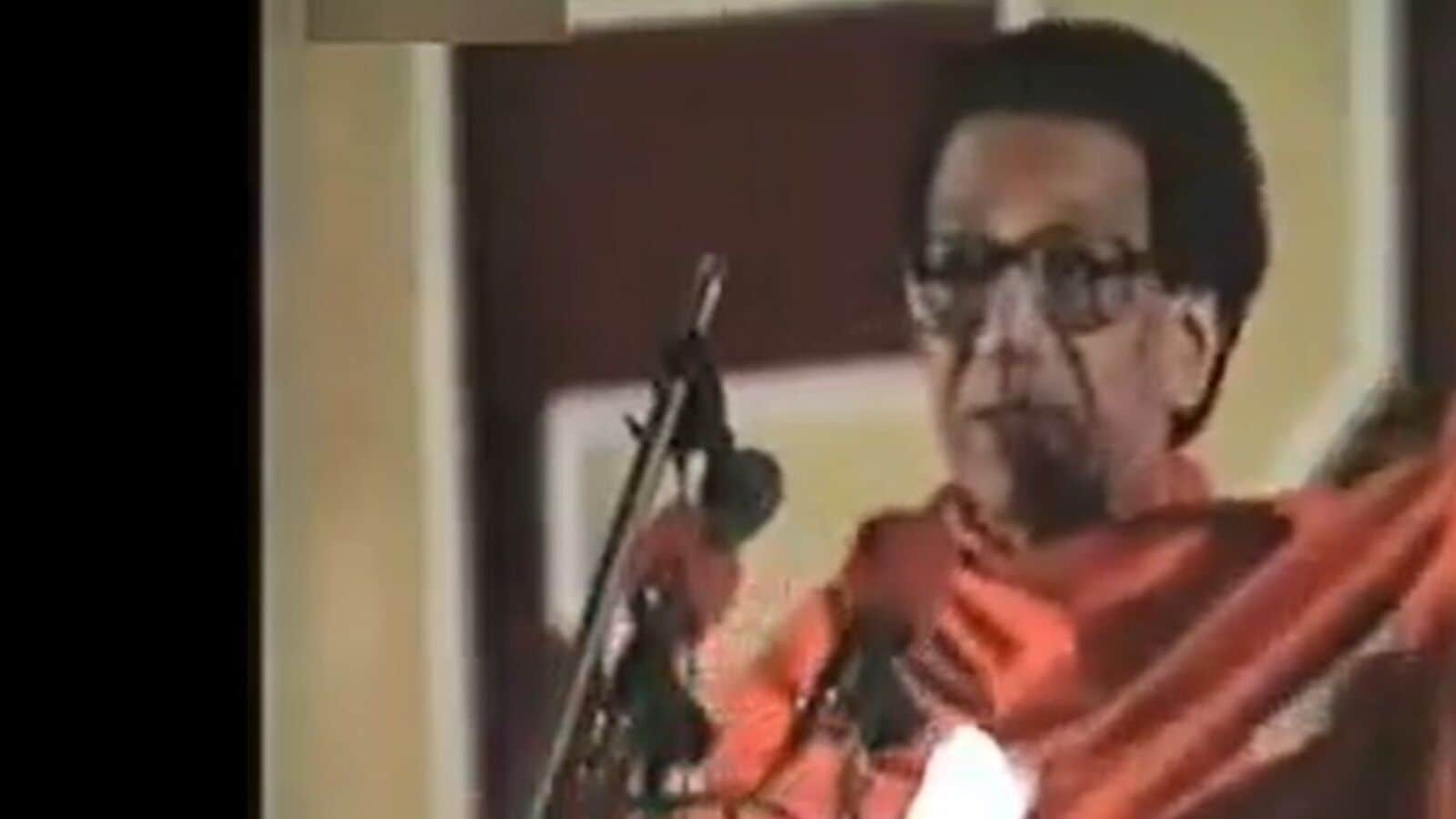 ‘I may be Marathi but…’: Bal Thackeray’s old video resurfaces amid Hindi language row, MNS slapgate ‘I may be Marathi but…’: Bal Thackeray’s old video resurfaces amid Hindi language row, MNS slapgate