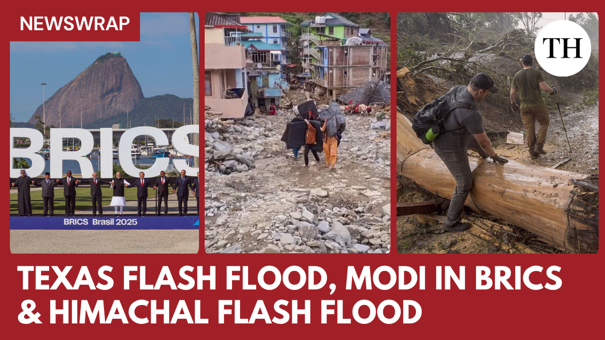 Watch: Texas flash flood, Modi in BRICS & Himachal flash flood | Newswrap