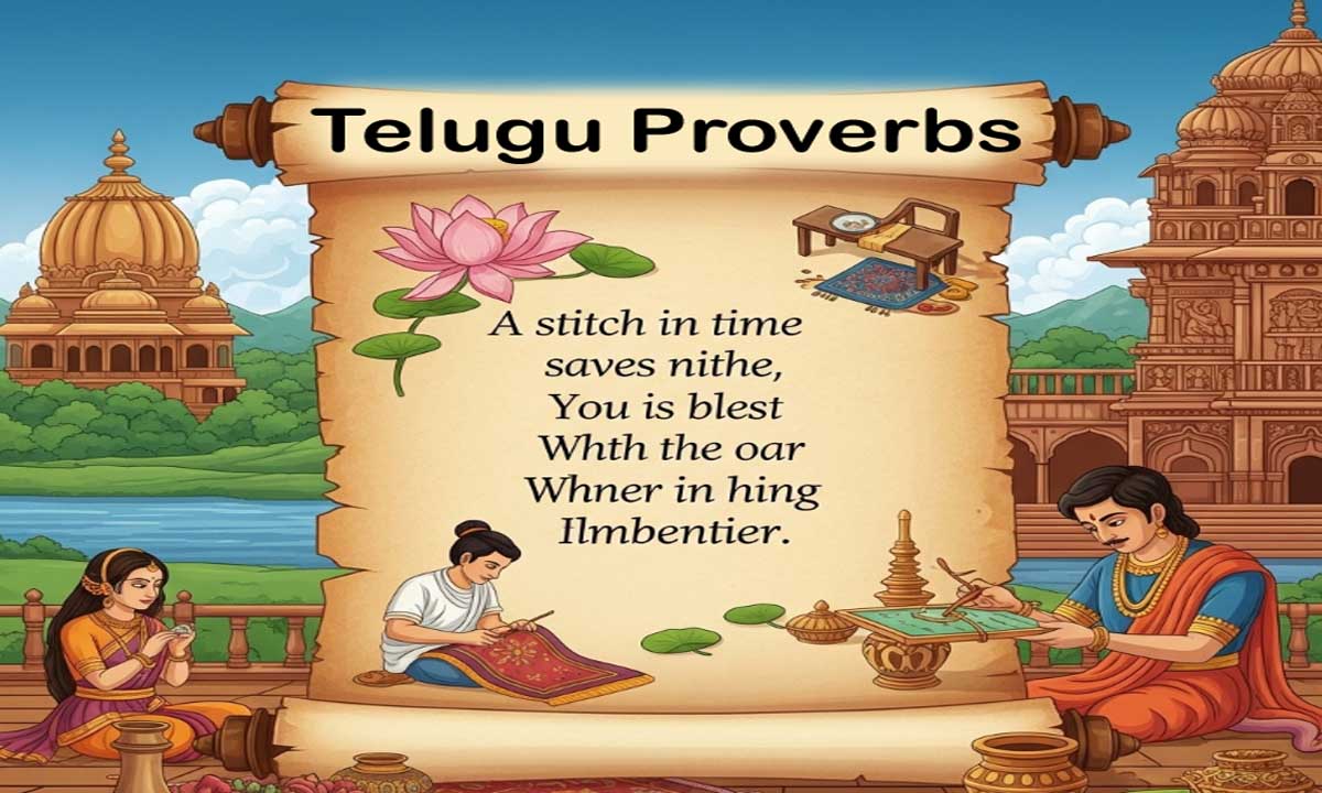 Telugu Proverbs
